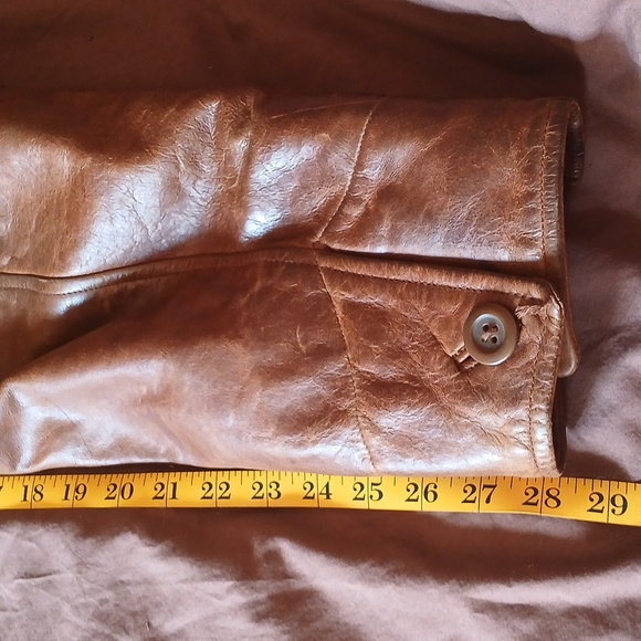 Vintage Gap Leather Coat - Picture 11 of 11